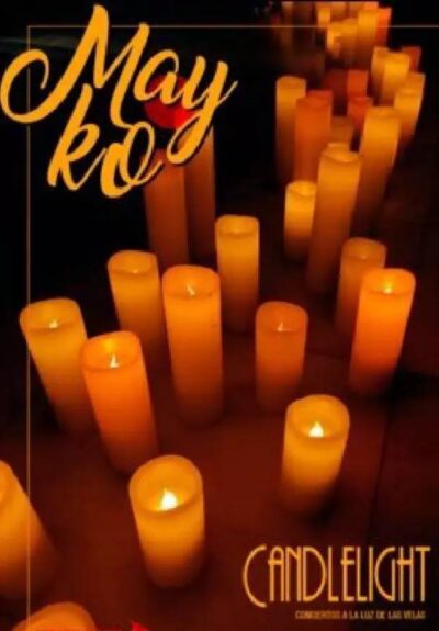 Mayko concerts a la luz de las velas