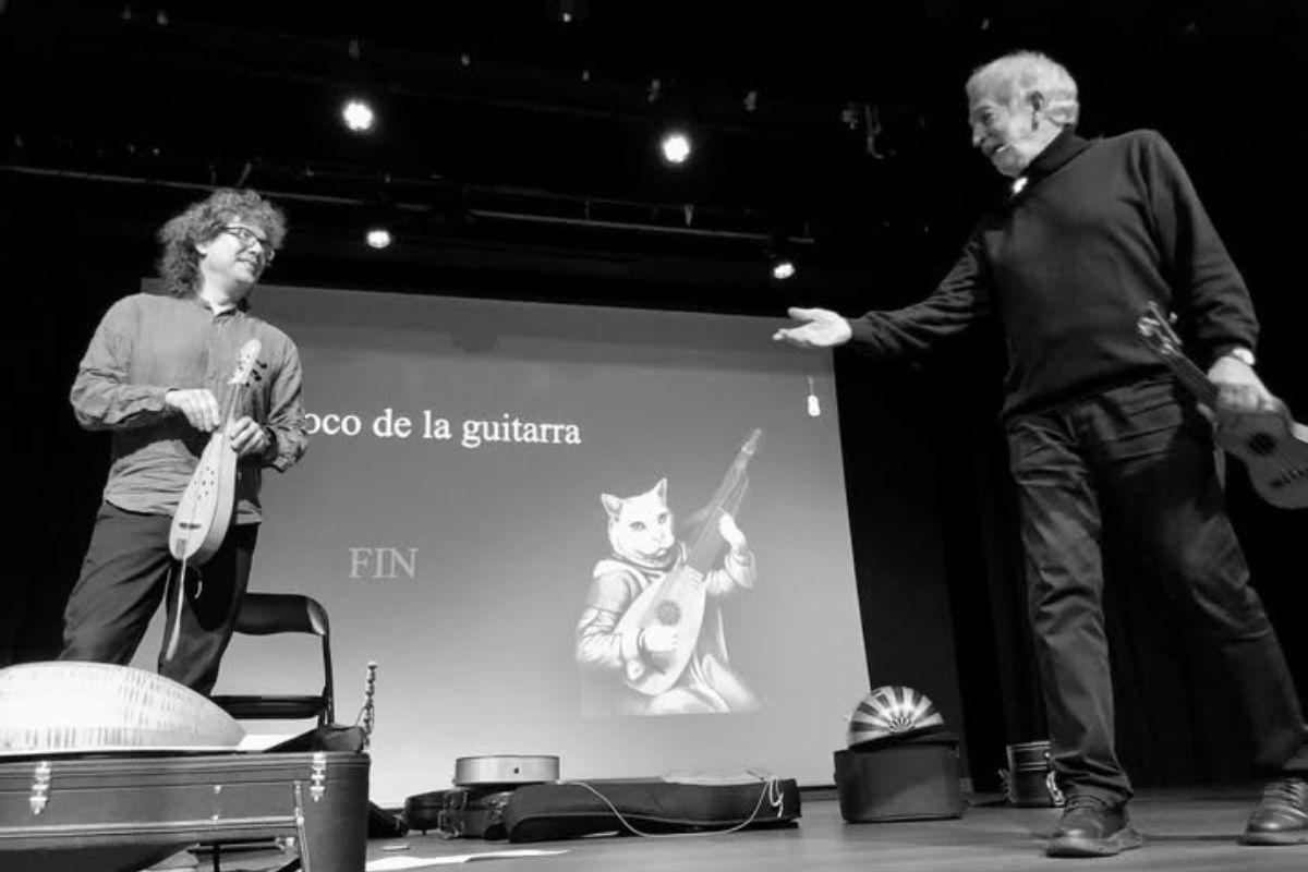 Enrike Solinís y Fernando Palacios en El Loco de la Guitarra.