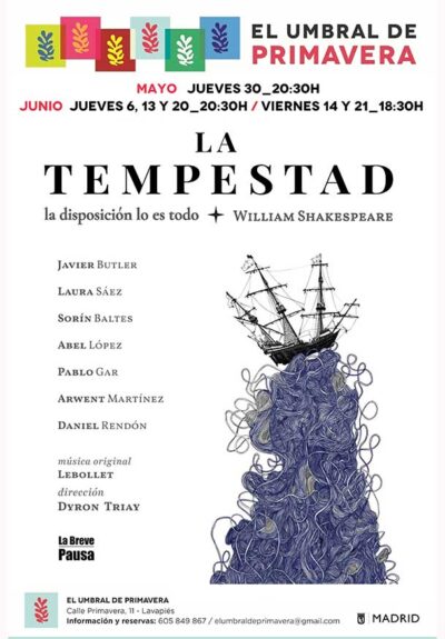 LA TEMPESTAD. La disposición lo es todo → El Umbral De Primavera