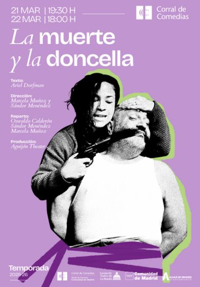 La muerte y la doncella → Teatro Corral de Comedias - Alcalá de Henares (Madrid)