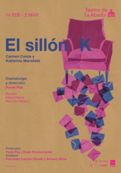 El sillón K. Carmen Conde y Katherine Mansfield → Teatro de la Abadía