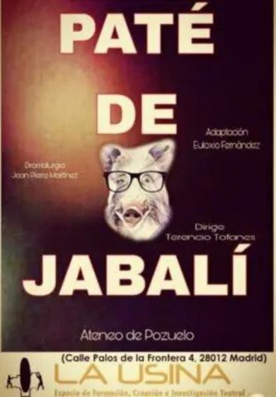 Paté de jabalí