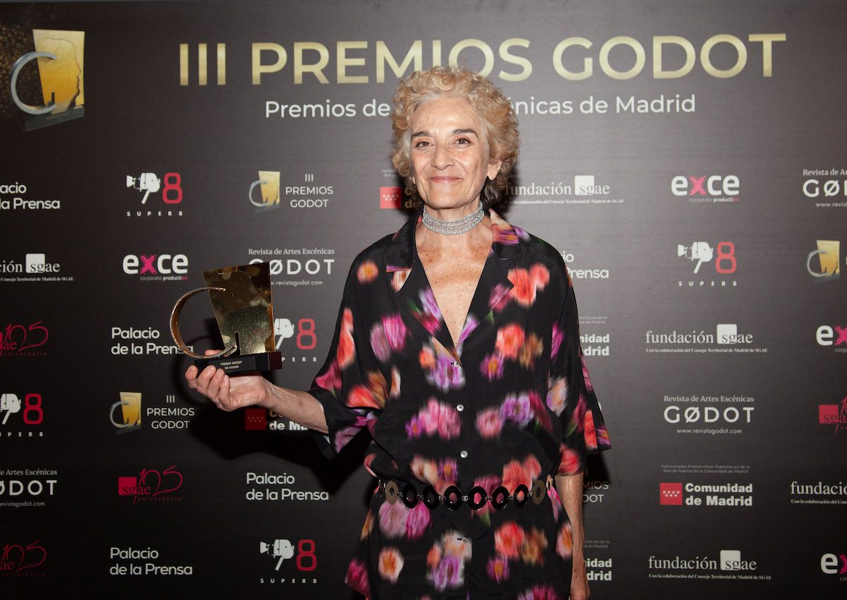 El Premio Godot de Honor ha recaído en la actriz, directora y maestra Consuelo Trujillo