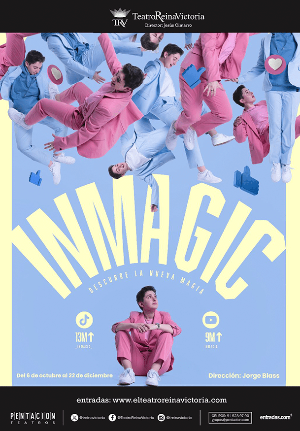 Inmagic: Descubre la nueva magia → Teatro Reina Victoria