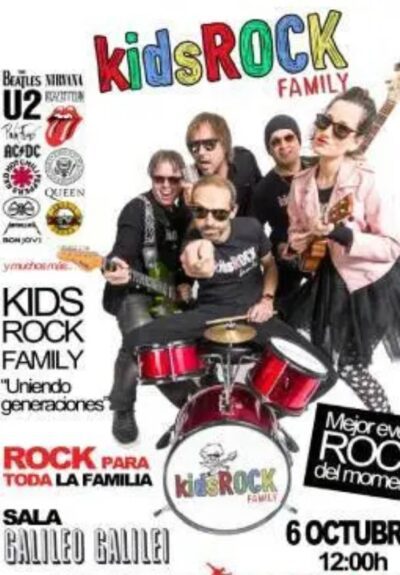 Kids Rock Family: Uniendo Generaciones