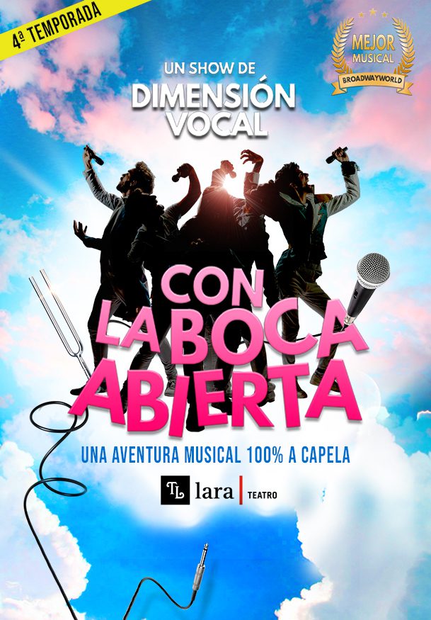 Dimensión vocal: Con la boca abierta → Teatro Lara