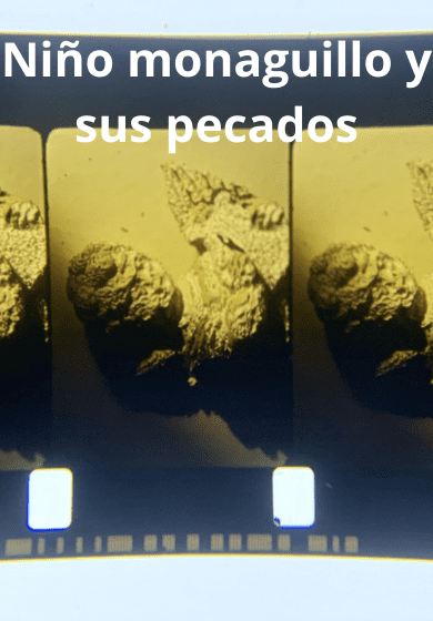 Niño monaguillo y sus pecados