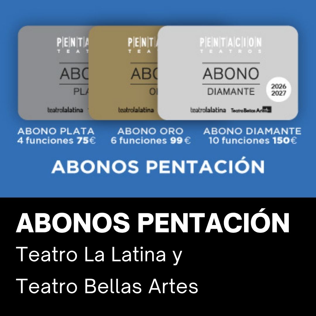 abonos Web teatro madrid