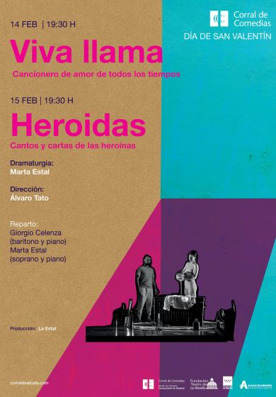 Heroidas. Cartas y cantos de las heroínas → Teatro Corral de Comedias - Alcalá de Henares (Madrid)