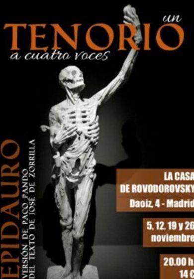 Un Tenorio a cuatro voces