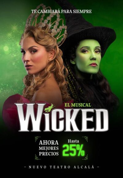 Wicked, el musical → Teatro Nuevo Alcalá
