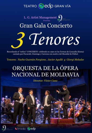 Gran Gala Concierto 3 Tenores 2025