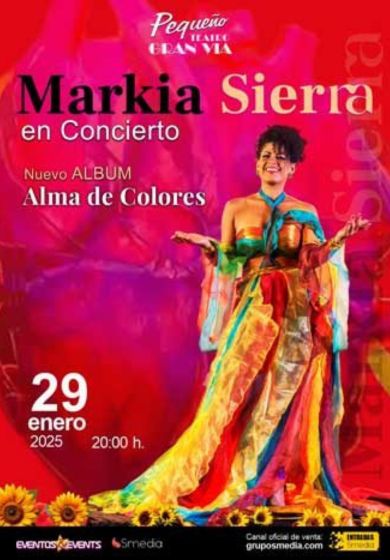 Alma de colores - Markia Sierra en concierto