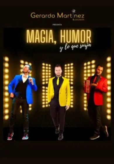 Magia, humor y lo que surja → Sala Houdini