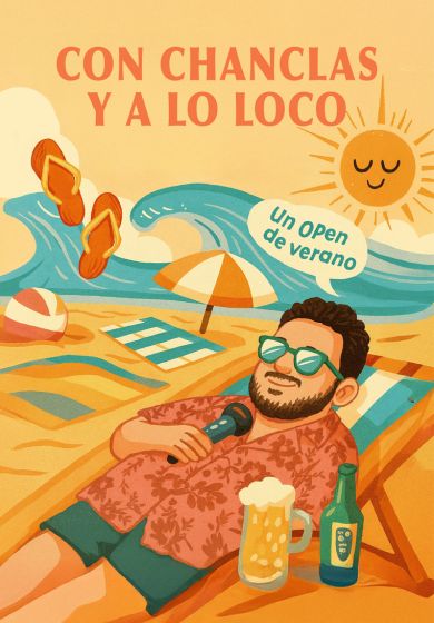 Con chanclas y a lo loco - Un open de verano → Teatro Soho Club