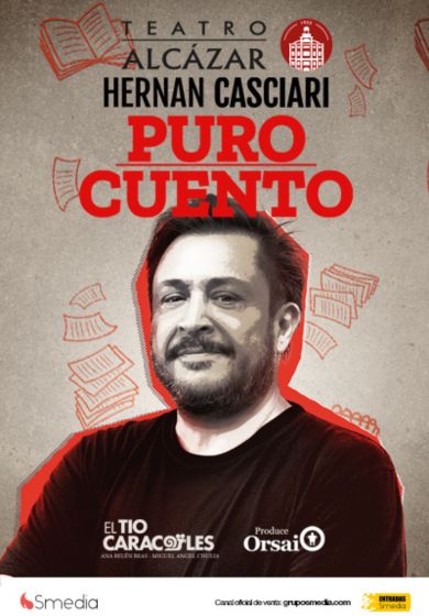 Puro cuento – Hernán Casciari → Teatro Alcázar