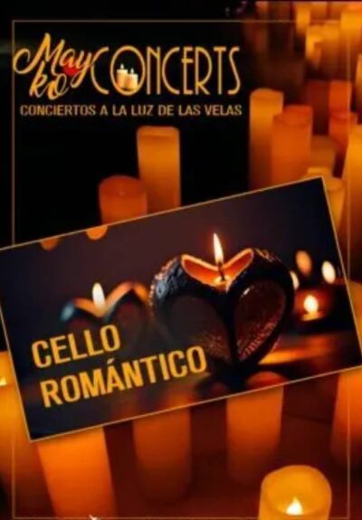 Mayko Concerts. Cello romántico a la luz de las velas