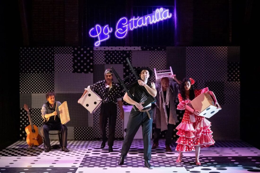 Imagen de 'La gitanilla' de la Fundación Teatro de La Abadía.