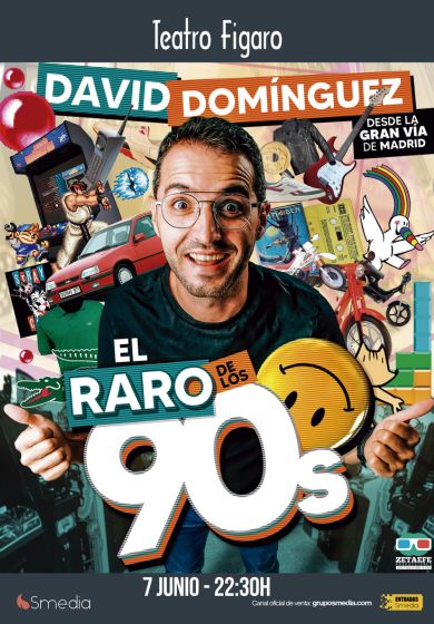 David Domínguez: El raro de los 90 → Teatro Fígaro Adolfo Marsillach