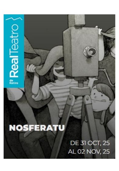 Cine mudo con música en vivo: Nosferatu → Real Teatro de Retiro