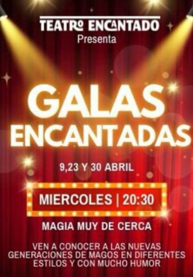 Galas Encantadas - Magia de cerca