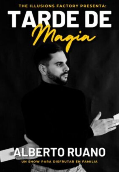 Tarde de magia con Alberto Ruano