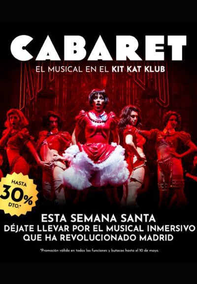 Cabaret, el musical en el Kit Kat Club → Teatro Albéniz Umusic Hotel