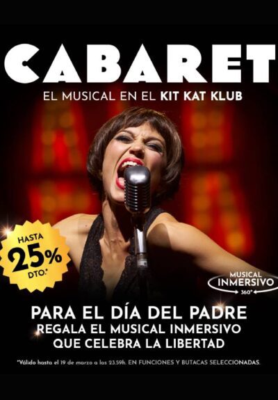 Cabaret, el musical en el Kit Kat Club → Teatro Albéniz Umusic Hotel