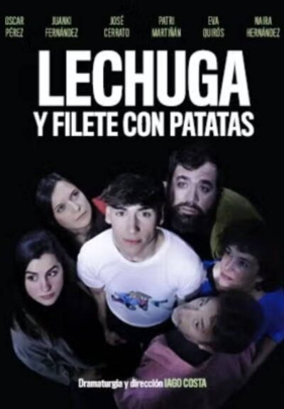 Lechuga y filete con patatas