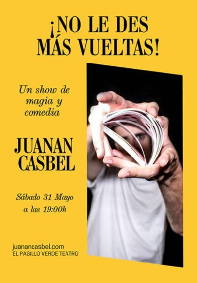 No le des más vueltas