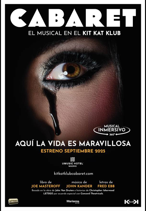 Cabaret, el musical en el Kit Kat Club → Teatro Albéniz Umusic Hotel
