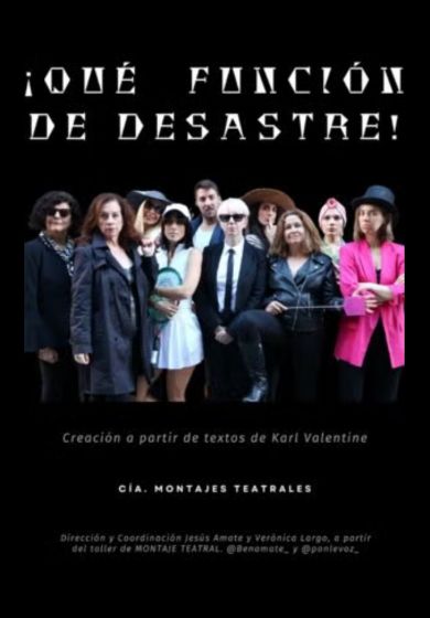 ¡Qué función de desastre!