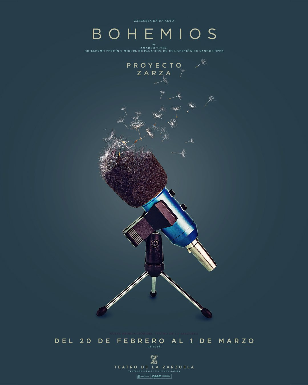 Bohemios – Proyecto Zarza → Teatro de la Zarzuela