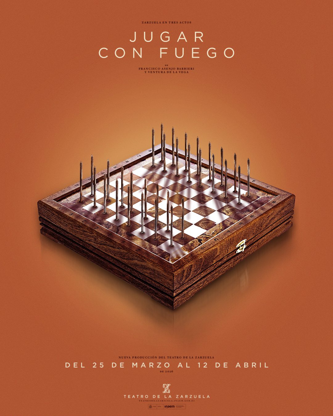 Jugar con fuego → Teatro de la Zarzuela