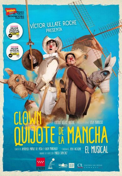 Víctor Ullate presenta: Clown Quijote de la Mancha → Teatro Serrano