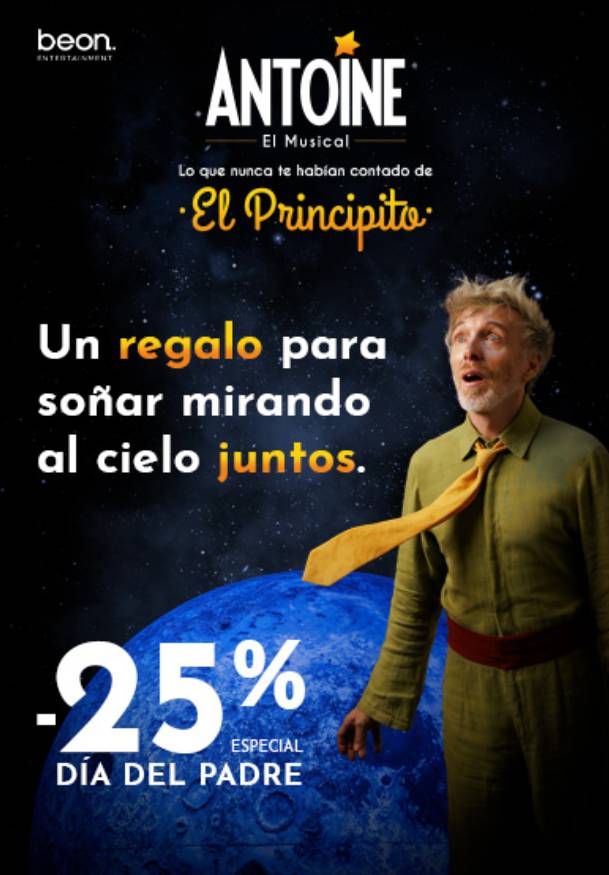 Antoine, el musical. La increíble vida del autor de El Principito → Teatro Calderón