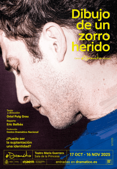 Dibujo de un zorro herido / Dibuix d’una guineu ferida → Teatro María Guerrero (Centro Dramático Nacional)