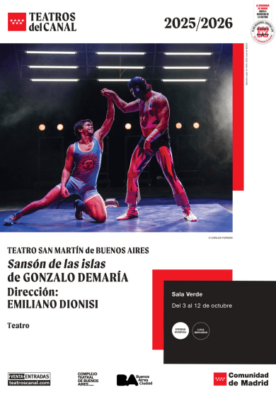 Sansón de las islas → Teatros del Canal