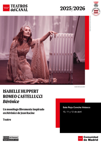 Bérénice - Isabelle Huppert / Romeo Castellucci → Teatros del Canal