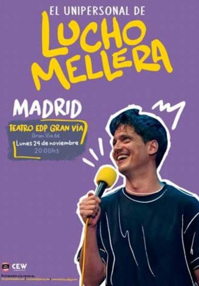 El unipersonal de Luciano Mellera → Teatro Gran Vía