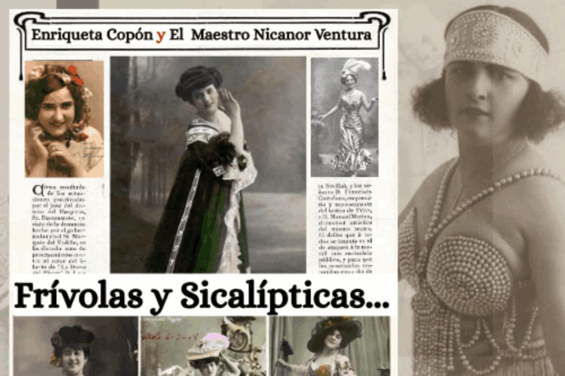 Frívolas y sicalípticas: la edad de oro del cuplé