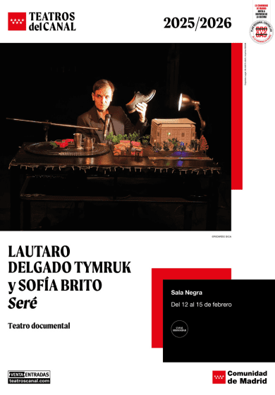 Seré - Sofía Brito y Lautaro Delgado Tymruk → Teatros del Canal