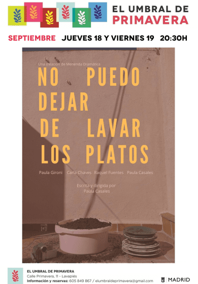 No puedo dejar de lavar los platos → El Umbral De Primavera