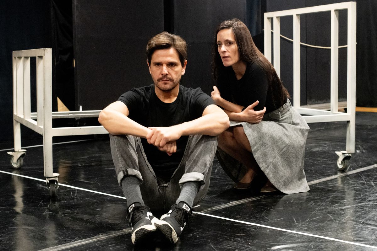 Foto de ensayo de 'El desconocido', de Carmen Kurtz