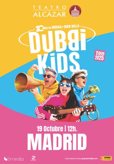 Dubbi Kids gira 10º aniversario