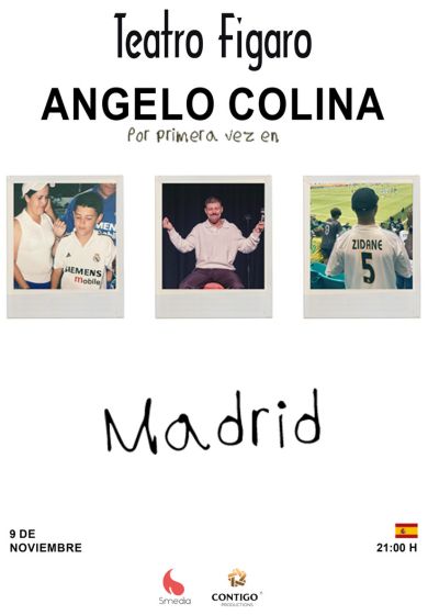 Angelo Colina por primera vez en Madrid