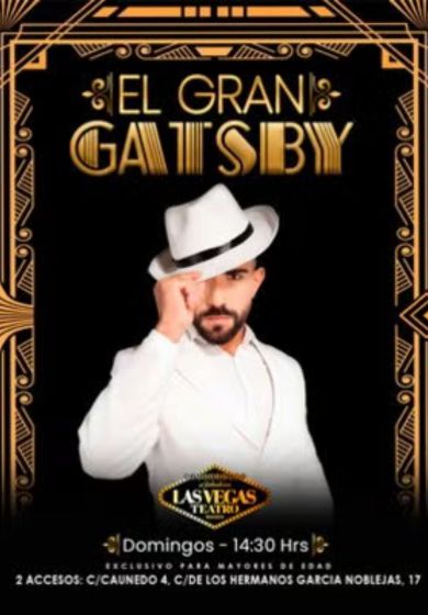 El Gran Gatsby Show → Teatro Las Vegas