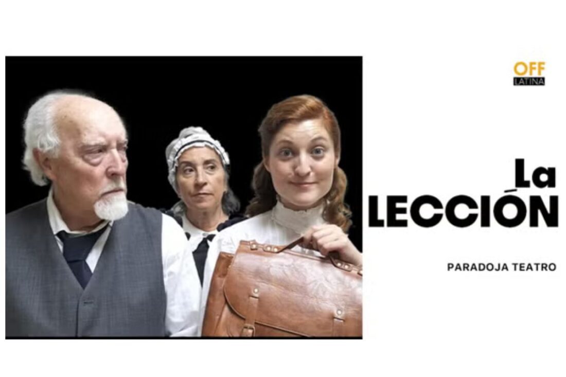La lección - Paradoja Teatro