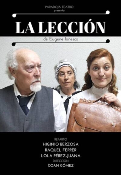 La lección – Paradoja Teatro → OFF Latina