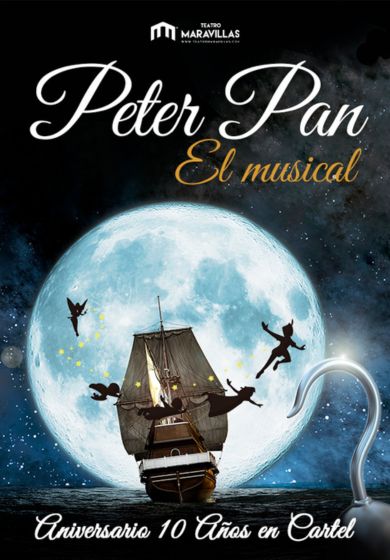 Peter Pan, el musical – Barceló Producciones → Teatro Maravillas